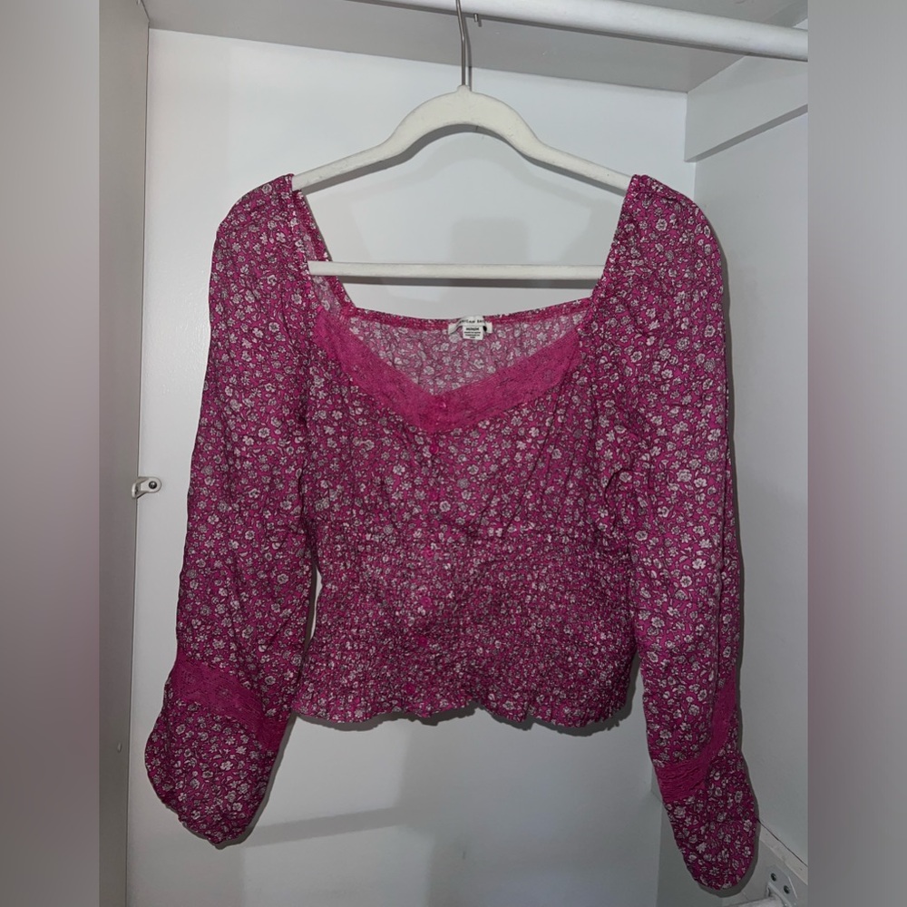 Long sleeve blouse